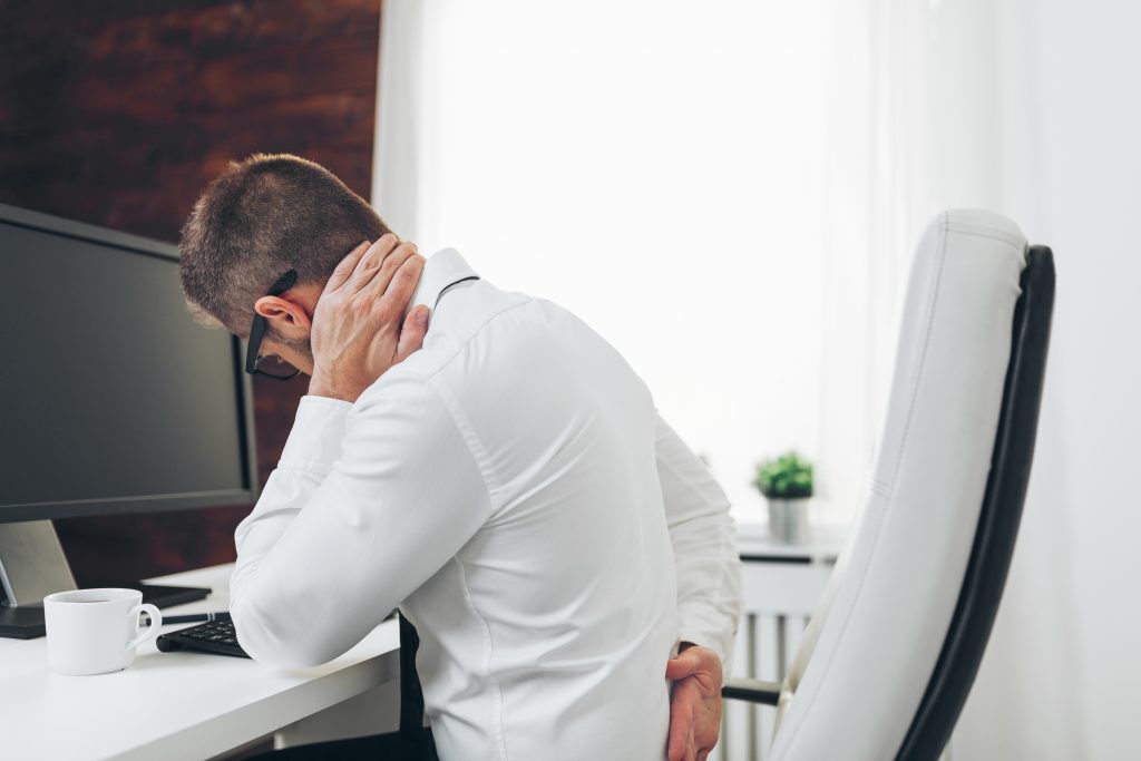 Some bad work-from-home habits can all lead to headaches, neck aches, backaches, and other spontaneous pains. - Tzu Chi Clinic Canada Pain Therapy